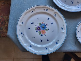 Conjunto Pratos Provincial Bouquet