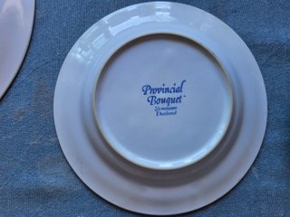 Conjunto Pratos Provincial Bouquet