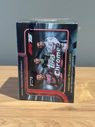 Caja Topps Chrome Value Box Formula 1 2025