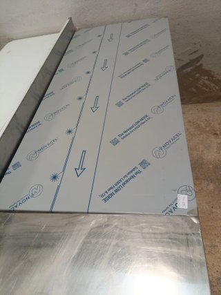 MESA TRABAJO CENTRAL ACERO 1.5M MIRA MI PERFIL