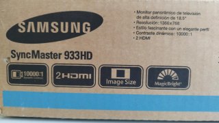 Monitor Samsung 18,5 sin usar