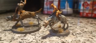 ​¡OFERTA! Pack Azog  y Bolg en Huargos lotr