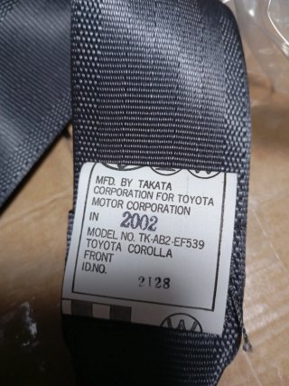 Cinturón Seguridad Toyota Corolla 73220-1A091-BO