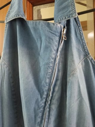 Mono Mango Talla 40/42 Azul tejano