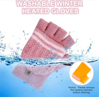 Guantes Calefactables USB Flintronic Rosas