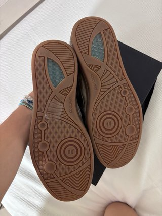 Zapatillas Coolway Silva Doradas y Verdes