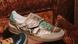 Zapatillas Coolway Silva Doradas y Verdes