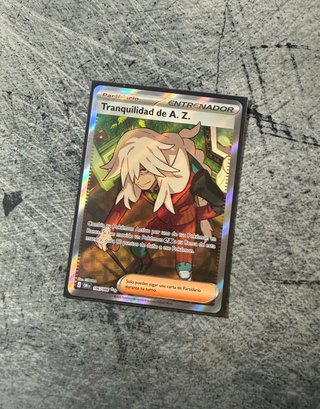 Tranquilidad De AZ Caos Creciente Carta Pokemon