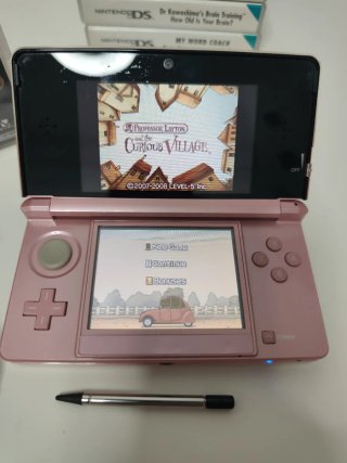 Nintendo 3DS Rosa + 6 Juegos