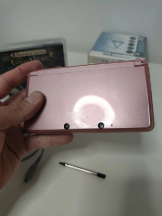 Nintendo 3DS Rosa + 6 Juegos