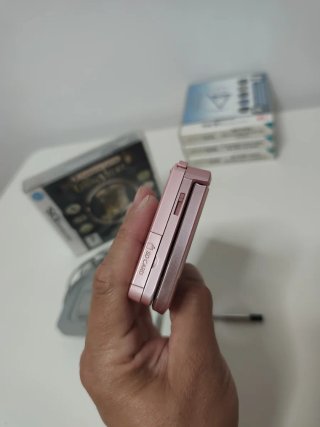 Nintendo 3DS Rosa + 6 Juegos