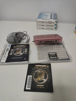 Nintendo 3DS Rosa + 6 Juegos