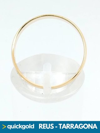 040-01-00744 ALIANZA ORO DE 18K LISA
