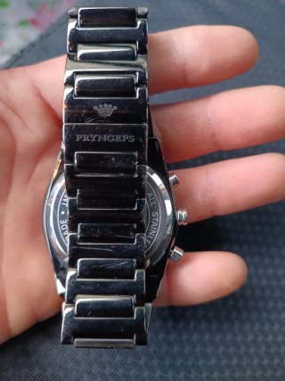 Orologio Pryngeps Uomo Nero