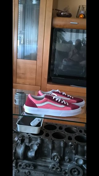 Vans Old Skool Rosa y Rojo