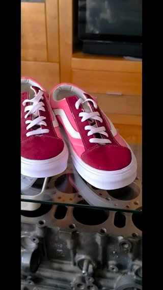 Vans Old Skool Rosa y Rojo
