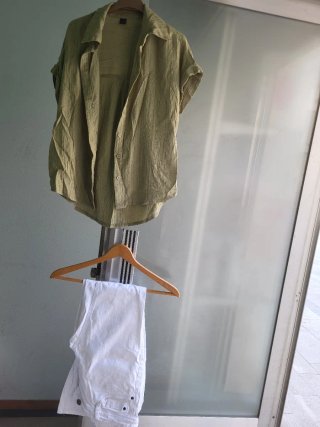 Conjunto blusa y pantalón T28/36