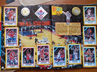 Álbum/ Caderneta Oficial NBA 91/92 Panini (ES/PT)