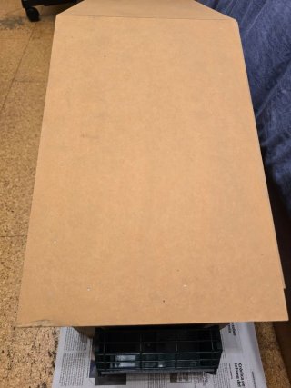 Jaula terrero madera 2 deptos