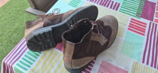 Botines Replay de piel Marrón Talla 43