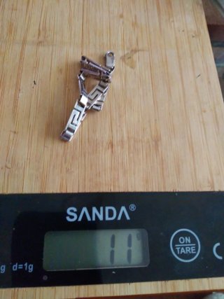 Pulsera de plata auténtica