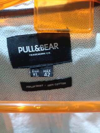 Camisa Pull&Bear Blanca Talla Xl