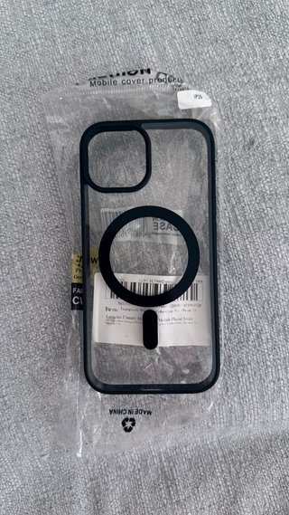 Funda iPhone 15 Transparente MagSafe