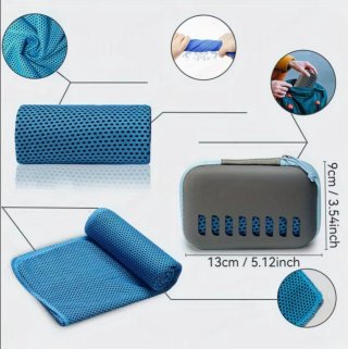 Toalla de entrenamiento con funda