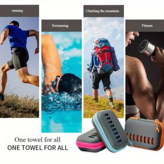 Toalla de entrenamiento con funda