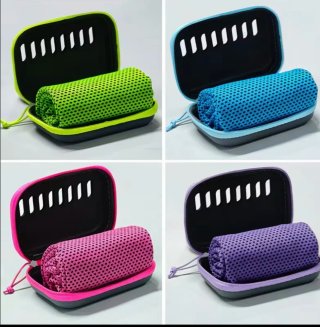Toalla de entrenamiento con funda