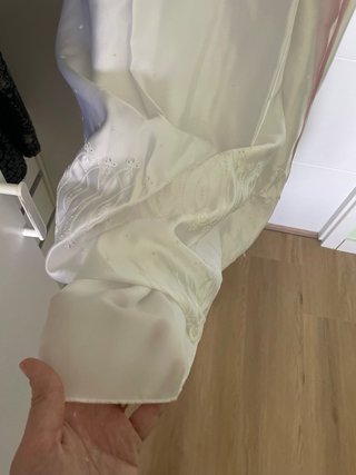 Vestido de Comunión Blanco y Rosa