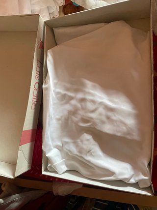 Vestido de Comunión Blanco y Rosa