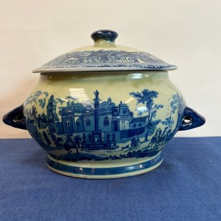 Sopera Victoria Ware Ironstone Azul