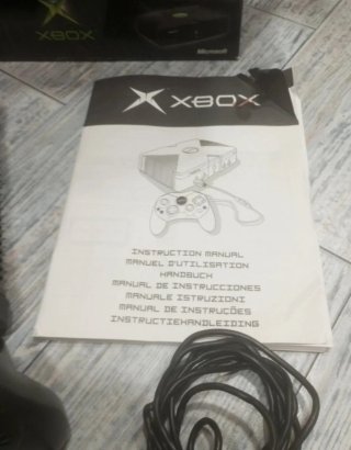 Xbox Clásica Negra Completa con Caja
