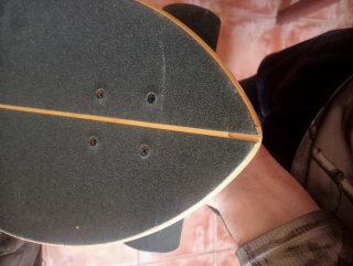 Surfskate Wooddetail