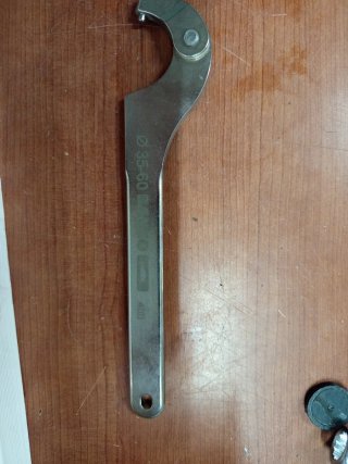 Llave gancho articulada Bahco 35-60