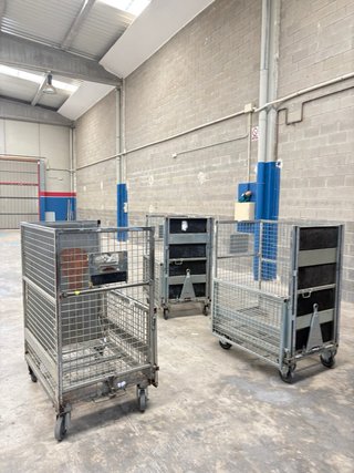 Jaulas Industriales con Ruedas