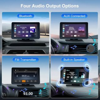 Pantalla Digital Portátil para Coche