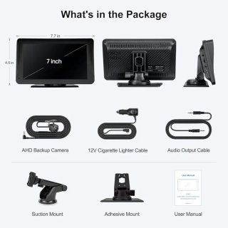 Pantalla Digital Portátil para Coche