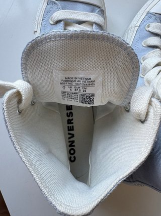 Converse Chuck Taylor Azul y Blanco