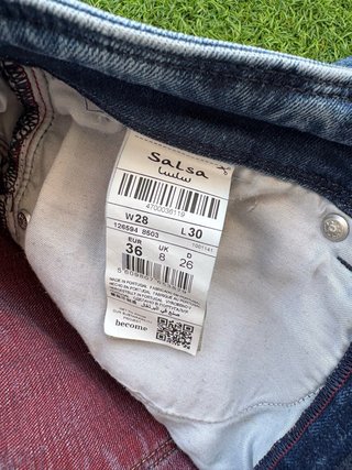 Pantalones vaqueros skinny Salsa azules