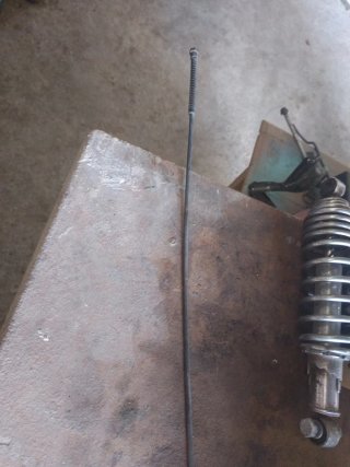 Cable y varilla freno trasero Virago 535