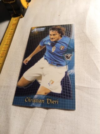Christian Vieri Azzurri Card