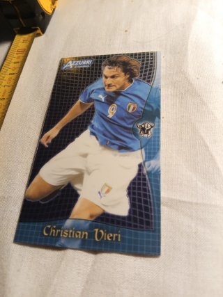 Christian Vieri Azzurri Card