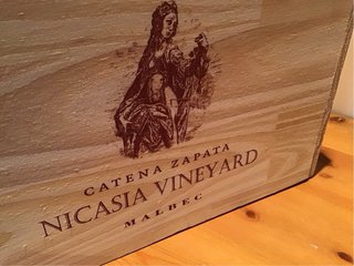Scatola di legno con coperchio ribaltabile, molto robusta