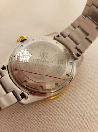 Reloj De Tomaso Automático Nuevo modelo San Remo
