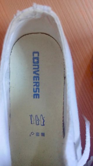 Zapatillas Converse All Star Blancas Talla 41.