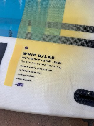 Tabla Duotone DLAB Whip 5'3 Strapless