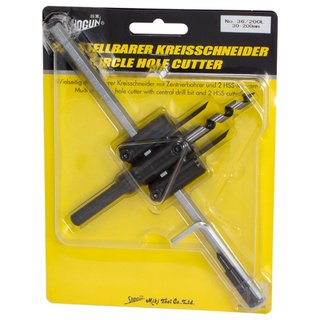 Cortador Circular Ajustable HOGUN 30-200mm
