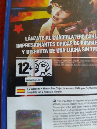 Rumble Roses PS2 PAL España Konami